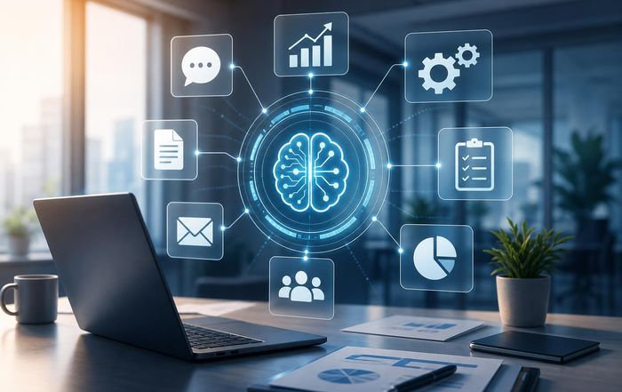 Article Image for How AI Tools Are Transforming Business Productivity